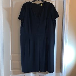 Tahari Black Cocktail Business Dress 18W